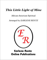 This Little Light of Mine Three-Part Mixed choral sheet music cover
